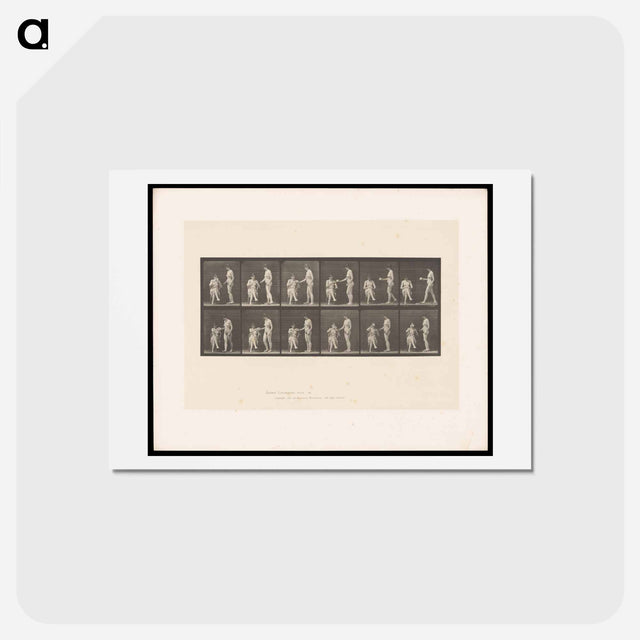 アートポストカード-Tea for Two
 - エドワード マイブリッジ Postcard.