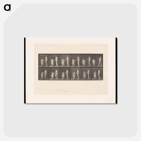 アートポストカード-Tea for Two
 - エドワード マイブリッジ Postcard.