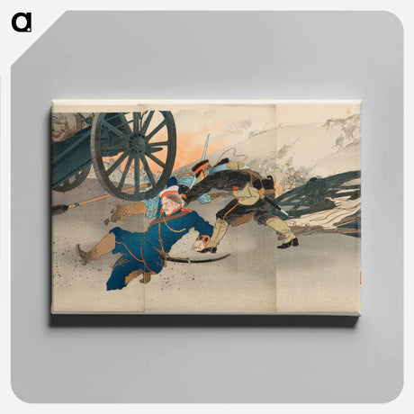アートパネル-Our Troops Take a Russian Prisoner
 - セントルイス美術館 Canvas.
