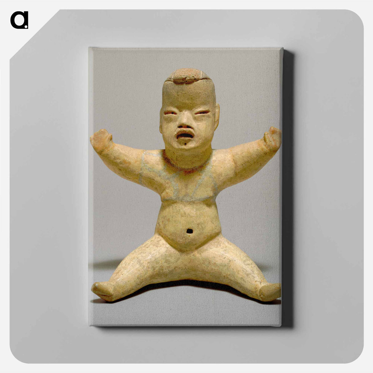 アートパネル-Seated Figurine
 - セントルイス美術館 Canvas.