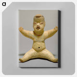アートパネル-Seated Figurine
 - セントルイス美術館 Canvas.