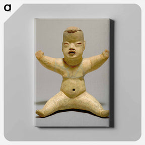 アートパネル-Seated Figurine
 - セントルイス美術館 Canvas.
