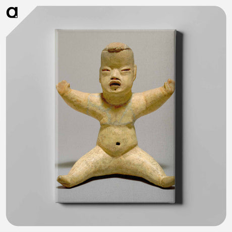 アートパネル-Seated Figurine
 - セントルイス美術館 Canvas.