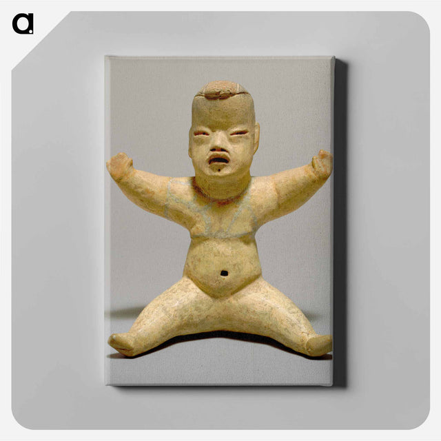 アートパネル-Seated Figurine
 - セントルイス美術館 Canvas.