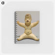 アートメモ帳-Seated Figurine
 - セントルイス美術館 Memo.