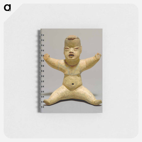 アートメモ帳-Seated Figurine
 - セントルイス美術館 Memo.