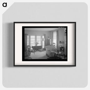 アートポスター-Chicago Living Room
 - ラッセル リー Poster.