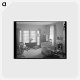 アートポストカード-Chicago Living Room
 - ラッセル リー Postcard.