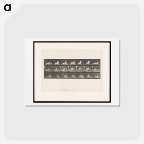 アートポストカード-Woman Rising
 - エドワード マイブリッジ Postcard.