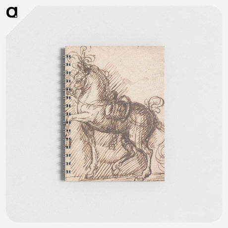 アートメモ帳-A Plumed Saddle-Horse
 - イェール大学アートギャラリー Memo.