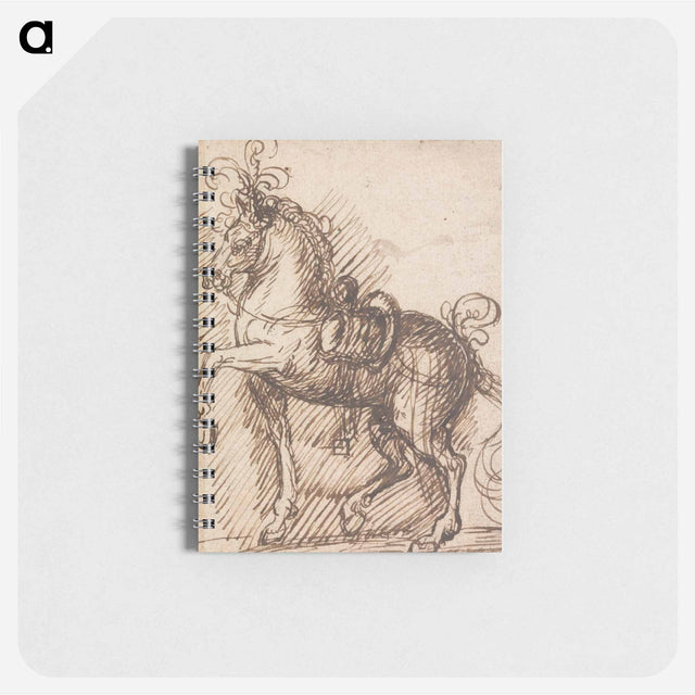 アートメモ帳-A Plumed Saddle-Horse
 - イェール大学アートギャラリー Memo.