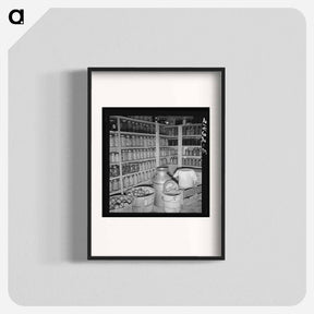 アートポスター-Interior of Mrs. Botner's storage cellar - ドロテア ラング Poster.