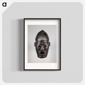 アートポスター-Helmet Mask agwe chaka
 - セントルイス美術館 Poster.