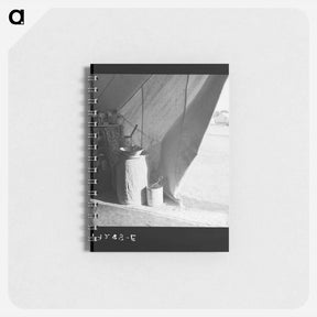 アートメモ帳-Tent of migratory workers in Farm Security Administration camp - ドロテア ラング Memo.