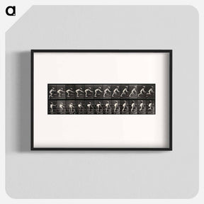 アートポスター-Crawling Up Stairs
 - エドワード マイブリッジ Poster.