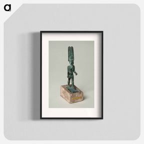 アートポスター-Amun-Re Statuette
 - バーンズ・コレクション Poster.