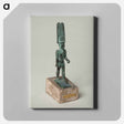 アートパネル-Amun-Re Statuette
 - バーンズ・コレクション Canvas.