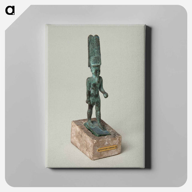 アートパネル-Amun-Re Statuette
 - バーンズ・コレクション Canvas.