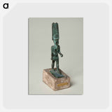 アートポストカード-Amun-Re Statuette
 - バーンズ・コレクション Postcard.
