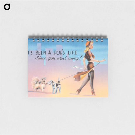 アートメモ帳-It's Been a Dog's Life
 - ボストン公共図書館 Memo.