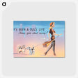 アートポストカード-It's Been a Dog's Life
 - ボストン公共図書館 Postcard.
