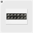 アートポストカード-Walking Horse
 - エドワード マイブリッジ Postcard.