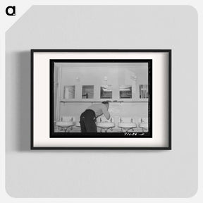 アートポスター-Mare Island Workman
 - ラッセル リー Poster.