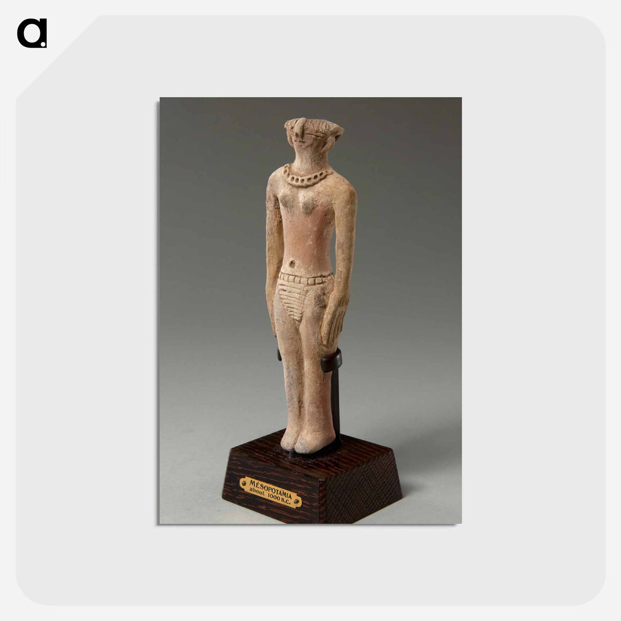 アートポストカード-Terracotta Woman
 - バーンズ・コレクション Postcard.