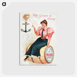 アートポストカード-The Queen of Flours
 - ボストン公共図書館 Postcard.