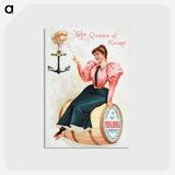 アートポストカード-The Queen of Flours
 - ボストン公共図書館 Postcard.