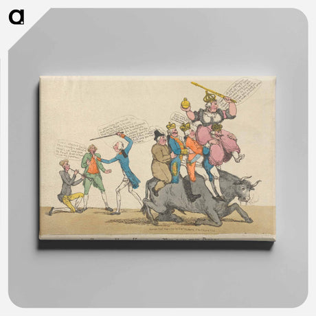 アートパネル-An English Hobby Horse; or, Who Pays the Piper?
 - イェール大学アートギャラリー Canvas.