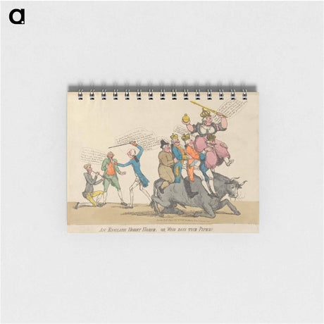 アートメモ帳-An English Hobby Horse; or, Who Pays the Piper?
 - イェール大学アートギャラリー Memo.