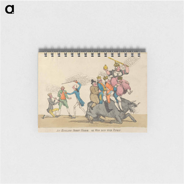 アートメモ帳-An English Hobby Horse; or, Who Pays the Piper?
 - イェール大学アートギャラリー Memo.