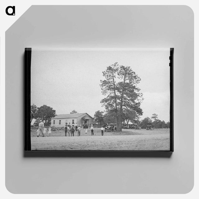 アートパネル-Farmer Leaving for Eufaula
 - ラッセル リー Canvas.