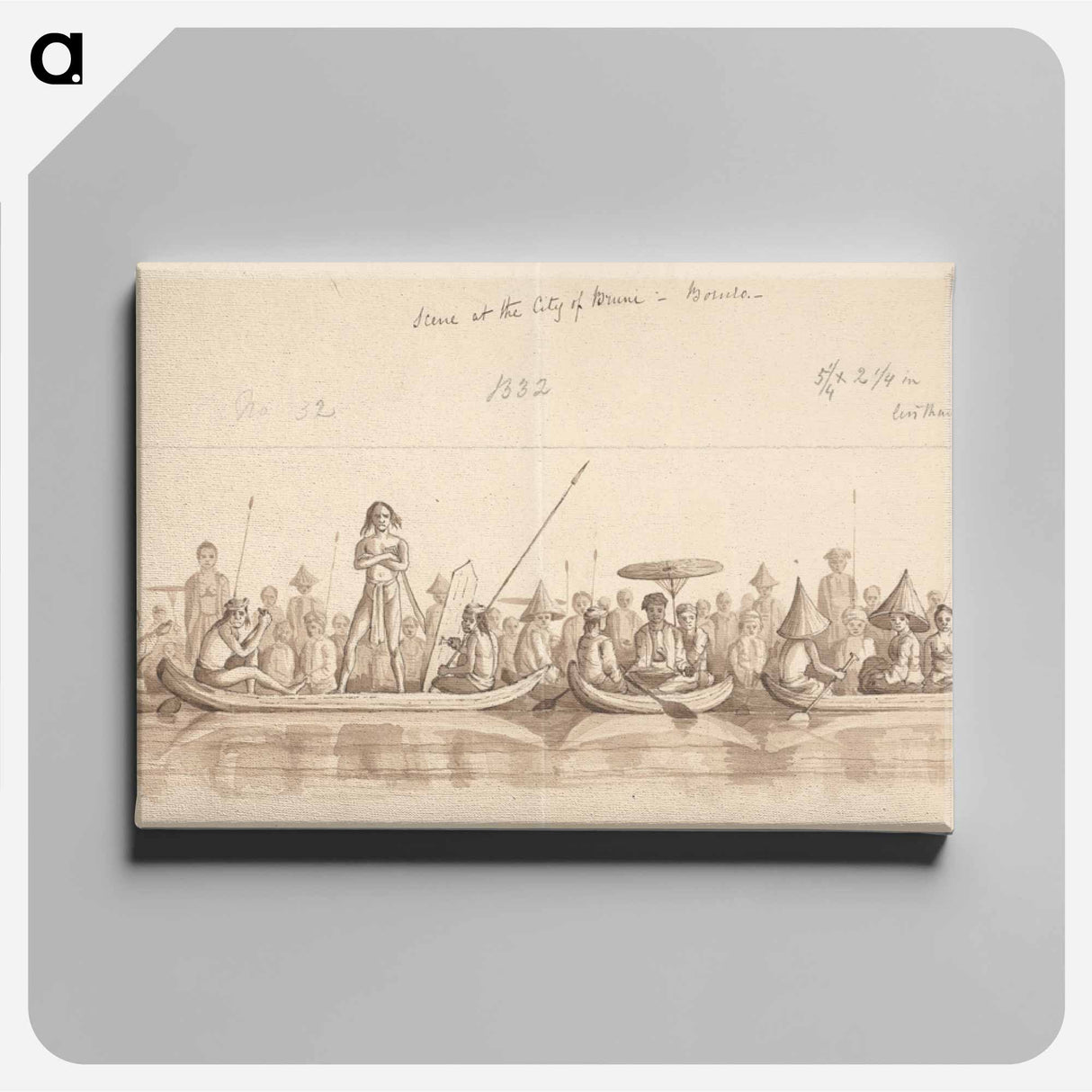 アートパネル-Scene at the City of Bruni, Bornia
 - イェール大学アートギャラリー Canvas.