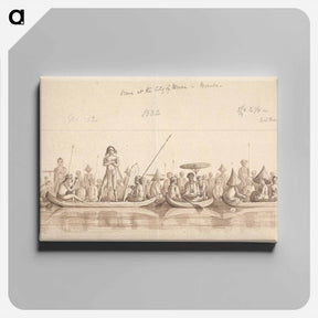 アートパネル-Scene at the City of Bruni, Bornia
 - イェール大学アートギャラリー Canvas.