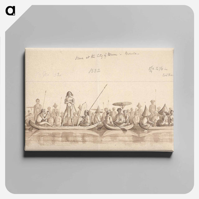 アートパネル-Scene at the City of Bruni, Bornia
 - イェール大学アートギャラリー Canvas.