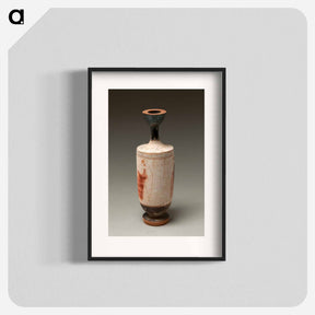 アートポスター-Attic White Ground Lekythos
 - バーンズ・コレクション Poster.