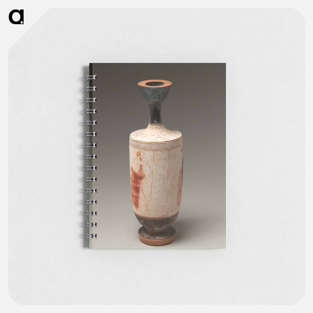 アートメモ帳-Attic White Ground Lekythos
 - バーンズ・コレクション Memo.