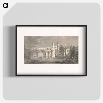 Lambeth Palace as Restored under the Authority of Bishop Howley
 - イェール大学アートギャラリー Poster.