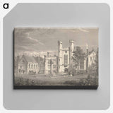 アートパネル-Lambeth Palace as Restored under the Authority of Bishop Howley
 - イェール大学アートギャラリー Canvas.