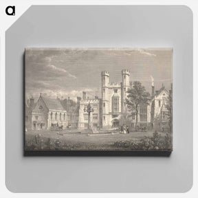 アートパネル-Lambeth Palace as Restored under the Authority of Bishop Howley
 - イェール大学アートギャラリー Canvas.