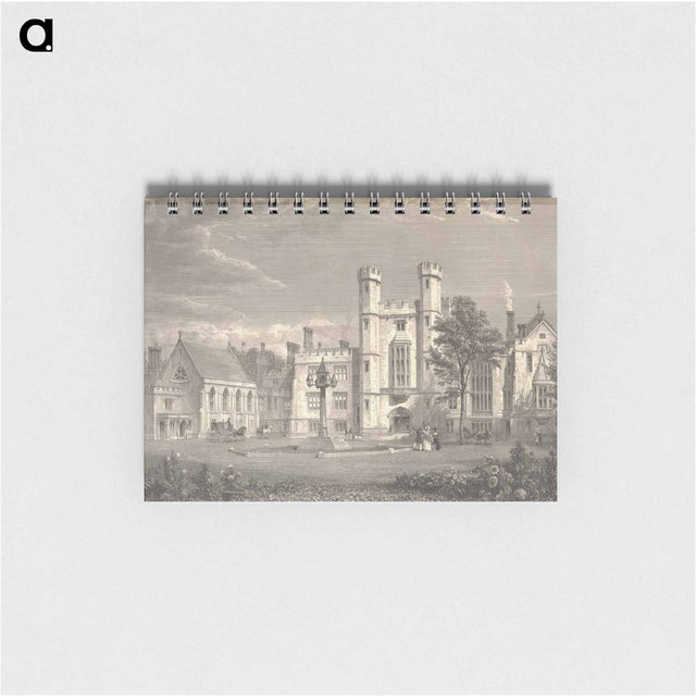 アートメモ帳-Lambeth Palace as Restored under the Authority of Bishop Howley
 - イェール大学アートギャラリー Memo.