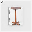 アートメモ帳-Candlestand
 - バーンズ・コレクション Memo.