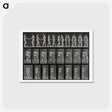 アートポストカード-Two Women Kissing
 - エドワード マイブリッジ Postcard.