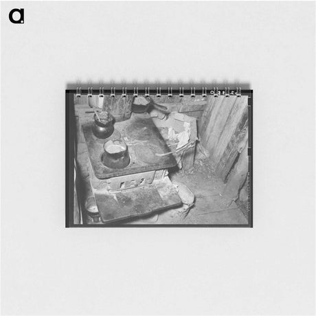 アートメモ帳-Bathing Beach, Salmon, Idaho
 - ラッセル リー Memo.