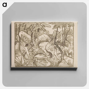 アートパネル-Forest Landscape
 - セントルイス美術館 Canvas.