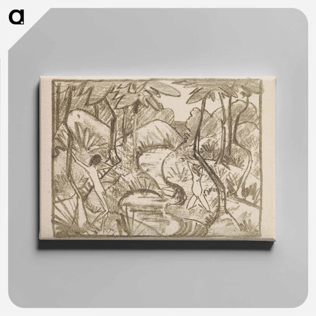 アートパネル-Forest Landscape
 - セントルイス美術館 Canvas.