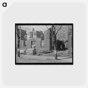 アートポストカード-Wrecking Building, I Street
 - ラッセル リー Postcard.
