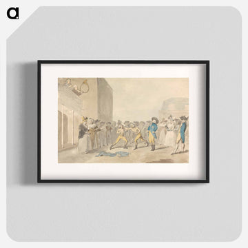 A Fist Fight, With the Prince Regent Among the Spectators
 - イェール大学アートギャラリー Poster.